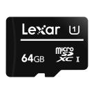 Карта памяти Lexar C10 microSDXC UHS-I 64 ГБ (U1)
