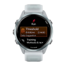Спортивные часы Garmin Forerunner 570, 42 мм, силиконовый ремешок цвета «полупрозрачный серый»/дымчато-голубой - фото 7