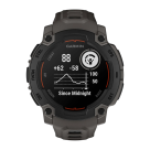 Спортивные часы Garmin Instinct E, 45 мм, силиконовый ремешок угольного цвета - фото 8