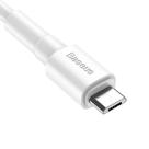 Кабель Baseus Mini White Micro-USB/USB-A (1 м, 2,4 А) - фото 3