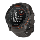 Спортивные часы Garmin Instinct 3, 50 мм, Solar, силиконовый ремешок угольного цвета - фото 2