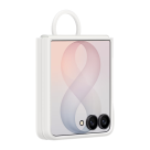 Силиконовый чехол MagSafe с кольцом-держателем Samsung Silicone Ring Magnet Case для Samsung Galaxy Z Flip8 - фото 8