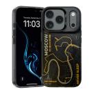 Пластиковый чехол MagSafe Benks Dynamic City «Москва» для iPhone 17 Pro - фото 2