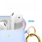 Термополиуретановый чехол с карабином elago Clear Hang Case для AirPods 1-го и 2-го поколений - фото 6