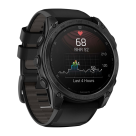 Спортивные часы Garmin tactix 8, 51 мм, AMOLED, чёрный нейлоновый ремешок, силиконовый ремешок цвета чёрный/«серая галька» - фото 10