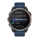 Спортивные часы Garmin quatix 8, AMOLED, 47 мм, силиконовый ремешок - фото 6