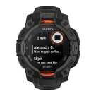 Спортивные часы Garmin Instinct 3, 45 мм, Solar, чёрный силиконовый ремешок - фото 9