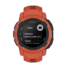 Спортивные часы Garmin Instinct 2S Standard Edition, 40 мм, силиконовый ремешок макового цвета - фото 6