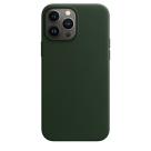 Кожаный чехол MagSafe Apple Leather Case для iPhone 13 Pro Max - фото 4