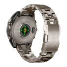Спортивные часы Garmin fenix 8, 47 мм, AMOLED, титановый блочный браслет, силиконовый ремешок цвета чёрный/«серая галька» - фото 11