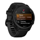 Спортивные часы Garmin Forerunner 70, чёрный силиконовый ремешок - фото 4