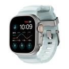 Спортивный ремешок Nomad Rocky Point Band Limited Edition Icy Blue Glow для Apple Watch 44, 45, 46 мм, Ultra и Ultra 2