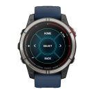 Спортивные часы Garmin quatix 7 Pro, AMOLED, 47 мм, силиконовый ремешок - фото 5
