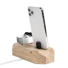 Деревянная док-станция Oakywood для iPhone и Apple Watch - фото 4