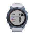Спортивные часы Garmin fenix 7X Sapphire Solar Edition, 51 мм, силиконовый ремешок цвета «Уайтстоун» - фото 4