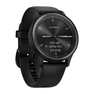 Спортивные часы Garmin vivomove Sport, чёрный силиконовый ремешок - фото 2