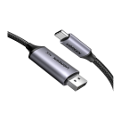 Кабель-адаптер с оплёткой Ugreen USB-C — DisplayPort 2.1 (2 м) (CM707)