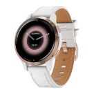 Спортивные часы Garmin Venu 2S, 40 мм, белый кожаный ремешок, белый силиконовый ремешок - фото 2