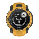 Спортивные часы Garmin Instinct 3, 50 мм, Solar, силиконовый ремешок цвета «солнечный луч/серый» - фото 11