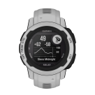 Спортивные часы Garmin Instinct 2S Solar, 40 мм, силиконовый ремешок туманно-серого цвета - фото 9