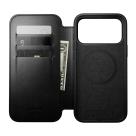 Кожаный чехол-книжка MagSafe Nomad Horween Modern Leather Folio для iPhone 17 Pro Max - фото 4