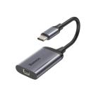 Адаптер Baseus Enjoyment Series USB-C/MiniDP и USB-C (4K 60 Гц, USB-C PD)
