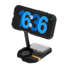 Складная зарядная станция MagSafe Aulumu M01 Charging Station Qi2 для iPhone, AirPods и Apple Watch