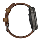 Спортивные часы Garmin Venu 4, 45 мм, коричневый кожаный ремешок, чёрный силиконовый ремешок - фото 6