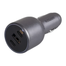 Автомобильное зарядное устройство Ugreen мощностью 130 Вт (2 USB-C, USB-A) и кабель USB-C (1 м) (EC705) - фото 2