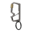 Карабин с заводным кольцом для ключей и ремешком Spigen Carabiner LF101 - фото 2