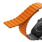 Двусторонний силиконовый ремешок Uniq Revix для Apple Watch 44, 45, 46 мм, Ultra и Ultra 2 - фото 3