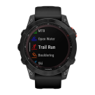Спортивные часы Garmin fenix 7 Solar Edition, 47 мм, чёрный силиконовый ремешок - фото 2