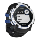 Спортивные часы Garmin Instinct 3, 50 мм, Solar, силиконовый ремешок цвета «чёрный/синий» - фото 14