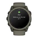 Спортивные часы Garmin tactix 8, 51 мм, AMOLED, Cerakote, оливковый силиконовый ремешок - фото 8