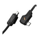 Кабель с оплёткой Aulumu M07 Carbon Fiber USB-C (USB 3.2 Gen 2) (1,2 м)