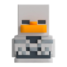 Коллекционная фигурка-утка «Скелет» TUBBZ Mini Minecraft - фото 2