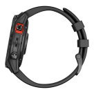 Спортивные часы Garmin fenix 7 Solar Edition, 47 мм, чёрный силиконовый ремешок - фото 5