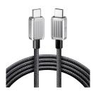 Кабель с оплёткой и ремешком ORICO USB-C (USB 2.0) (1,5 м) (GQZ60)