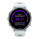Спортивные часы Garmin Forerunner 970, силиконовый ремешок цвета «Уайтстоун»/дымчато-жёлтый - фото 7