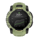 Спортивные часы Garmin Instinct 3, 50 мм, AMOLED, силиконовый ремешок цвета «зелёный папоротник» - фото 2