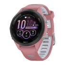 Спортивные часы Garmin Forerunner 265S, 42 мм, силиконовый ремешок цвета светло-розовый/«Уайтстоун» - фото 2