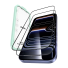 Глянцевое защитное стекло Ugreen для iPhone 17 Pro Max (2 шт.) (SP1147) - фото 4