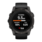 Спортивные часы Garmin epix Pro (Gen 2) Sapphire Edition, 47 мм, чёрный силиконовый ремешок - фото 10