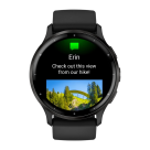 Спортивные часы Garmin Venu 3, 45 мм, чёрный силиконовый ремешок - фото 4