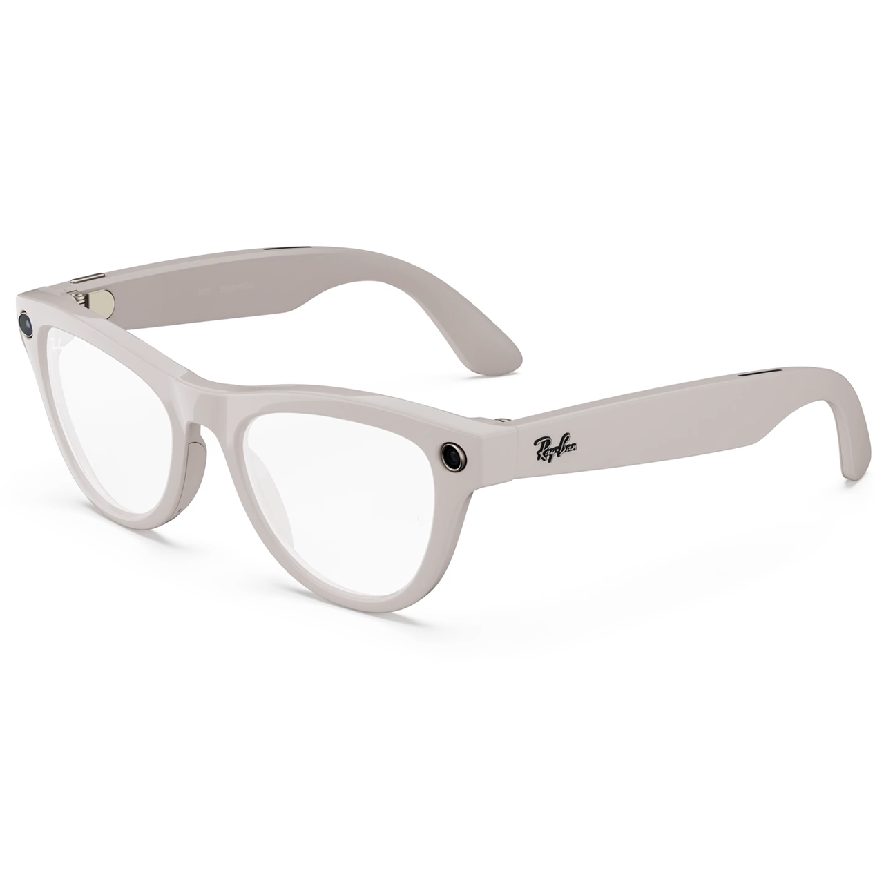 Умные очки Ray-Ban Skyler (Gen 2) (Shiny Chalky Grey/Sapphire Transitions) - фото 2