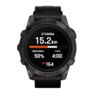 Спортивные часы Garmin epix Pro (Gen 2) Sapphire Edition, 47 мм, чёрный кожаный ремешок, чёрный силиконовый ремешок - фото 6