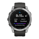 Спортивные часы Garmin fenix 7 Standard Edition, 47 мм, графитовый силиконовый ремешок - фото 7