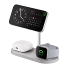 Зарядная станция MagSafe uBear Stage Ultra для iPhone, Apple Watch и AirPods (Qi2.2) - фото 17