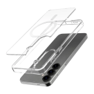 Прозрачный чехол MagSafe Araree Duple M для Samsung Galaxy S25+ - фото 2