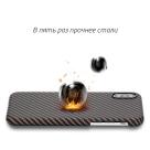 Чехол Pitaka Aramid MagCase Twill для iPhone XS Max Black-Gold - фото 4
